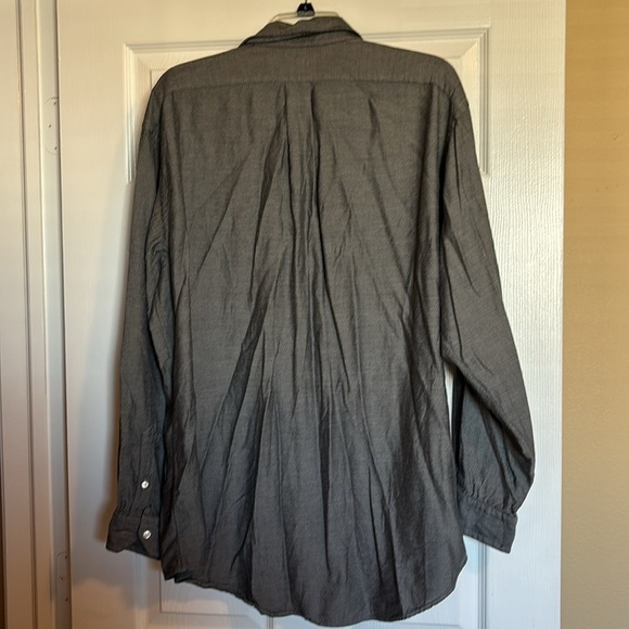 Daniel Cremieux men’s gray long sleeve button down shirt size large - Picture 7 of 9